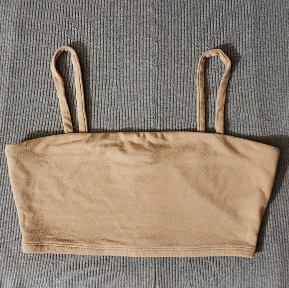 Forever 21 Tops - Beige crop top